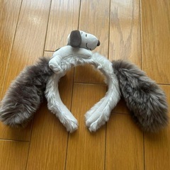 ユニバカチューシャスヌーピーの画像