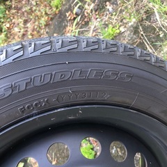 フィット純正鉄チン＋165/65r14  4本セットの画像