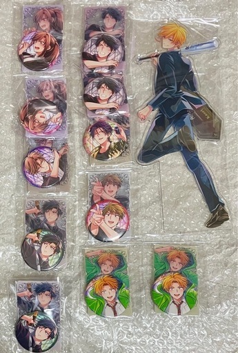 俺様ティーチャー 漫福ガチャ アクスタ 缶バッジ クリカ