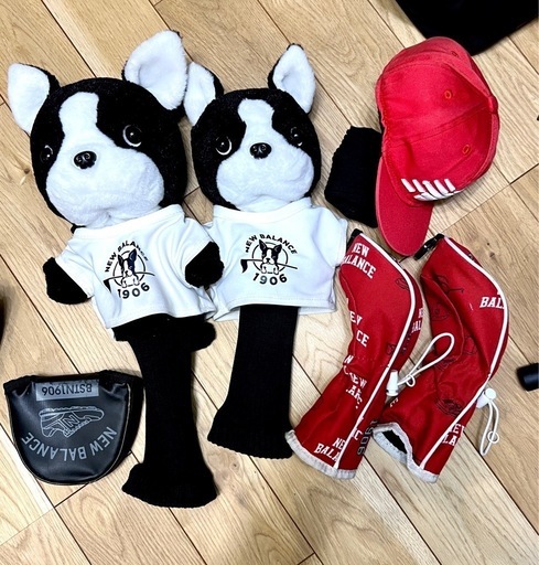 ゴルフ　キャディーバック　ヘッドカバー　ニューバランスゴルフ