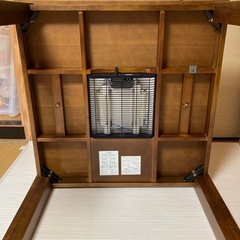 こたつ　正方形　　　足長タイプの画像