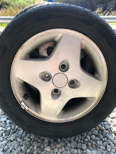 完売！ありがとうございました。軽13インチアルミホイールタイヤセット