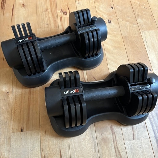 ATIVAFIT 可変式ダンベル 2個セット 2.5-12.5kg