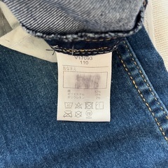 ダディーオダディー　デニムパンツ　110cmの画像