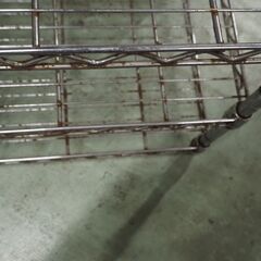 ３段メタルラック、６０x３７x４０、棚、陳列棚の画像