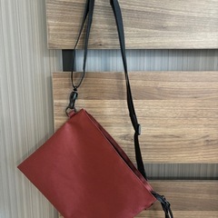 無印 ポーチとしても使えるサコッシュ
