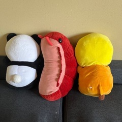 ぬいぐるみ3点セットの画像