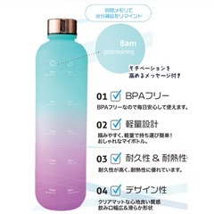 タイムマーカーボトル【新品・未使用】