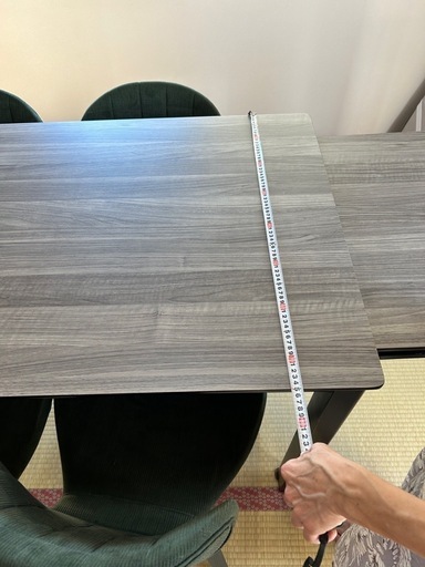 ダイニングテーブルセット、ワイドサイズにもなります