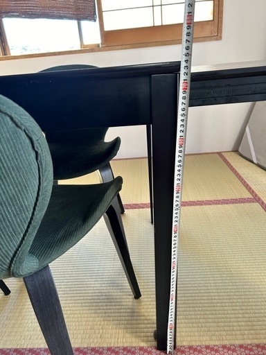 ダイニングテーブルセット、ワイドサイズにもなります