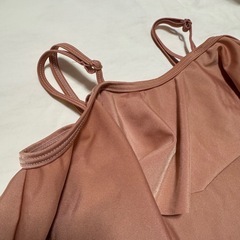 🌼美品　オフショル水着　100-110の画像