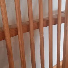 木製ベンチの画像