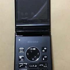 未使用品　ドコモ　Nー01G  ガラケーブラックの画像