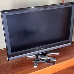 お話し中　32V AQUOS　差し上げます 
