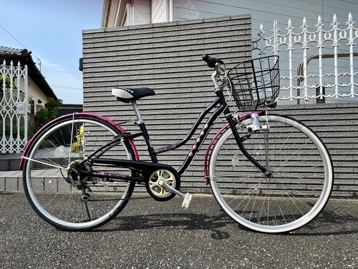 点検済み中古自転車　YouTube動画あり⭐️26インチ　ジュニア用　ブリヂストン。変速機付　リペアボックス北九州