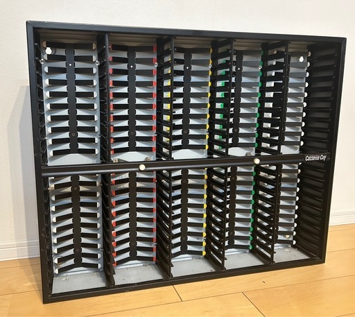 カセットテープ100本収納　カセットラック