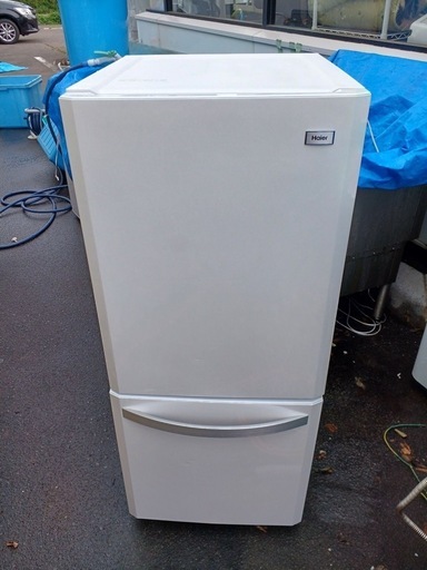 アース美原店　冷凍冷蔵庫/家庭用/１３８Ｌ/２ドア/JR-NF140H/100V/2014年/ハイアール/中古品/