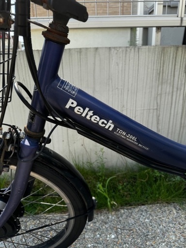 販売終了】電動アシスト自転車◾️Peltech◾️消耗品は新品交換済み 
