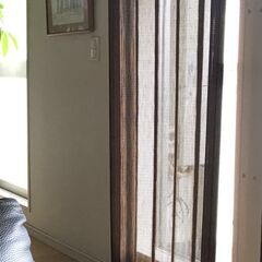すだれアコーディオンブラインド9点セットの画像