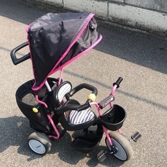 アイデス ides三輪車 カーゴ プラス　ピンク 