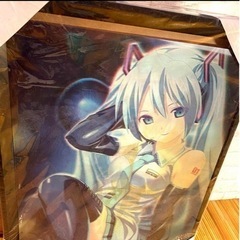 4種類キャラが変わる額縁の画像