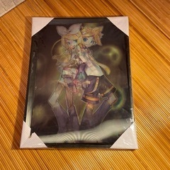 4種類キャラが変わる額縁の画像