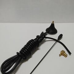 AV用品カーオーディオ固定マグネット付きロッドアンテナジャンク品の画像
