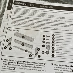 交渉中【美品】ローランド電子ピアノ　DP603の画像