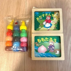 クレヨン　紙芝居　セット