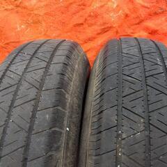 終了御礼　①ばっ！差し上げます！ヨコハマトラックタイヤ！2本セット！175R-14 8prの画像