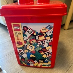 レゴ★赤いバケツ　LEGO 基本セット