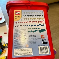 レゴ★赤いバケツ　LEGO 基本セットの画像