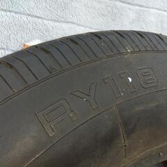 終了御礼　②ばっ！差し上げます！ヨコハマトラックタイヤ！2本セット！175R-14 8prの画像