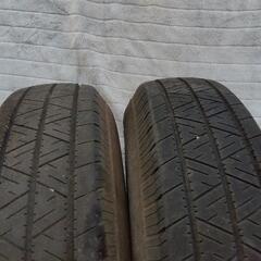 終了御礼　②ばっ！差し上げます！ヨコハマトラックタイヤ！2本セット！175R-14 8prの画像