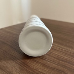 コンランショップ　美品　花瓶　花器　インテリア　フラワーベース　大理石調　スリム　の画像