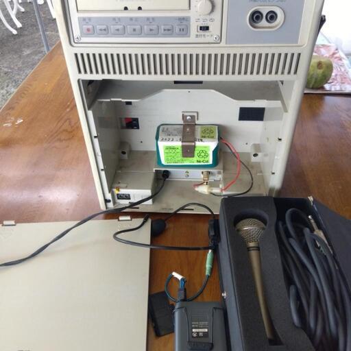 トアーアンプとマイクです。