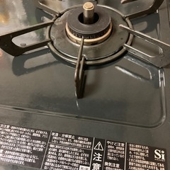 1年9カ月使用／リンナイ ガステーブル 購入箱有 KSR563BK Rinnaiの画像
