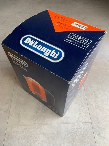 DeLonghi kMix(ケーミックス) ブティック 電気ケトル オレンジ 0.75L SJM010J-OR