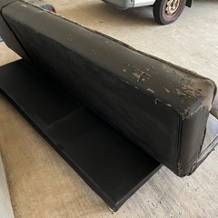 傷みあり ソファベッド3人掛け 中古の画像