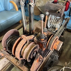 ⭐️格安（中古）林業　集材機　ヤンマーディーゼル５馬力