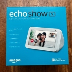 Amazon echo show 5