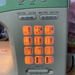 ジャノメ家庭用コンパクトミシン。
の画像