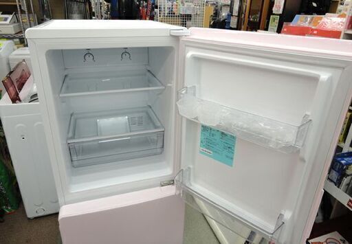 Haier 2ドア冷蔵庫 148L 2021年 ハイアール JR-NF148B ピンク 100L