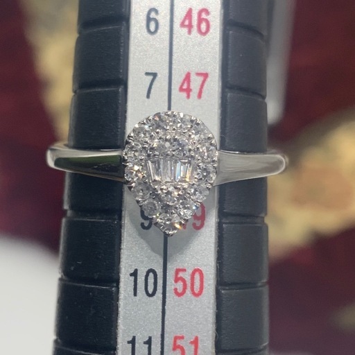 Pt950 プラチナ950 ダイヤモンド　リング　3.1g