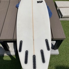 サーフボード ショートボード　NSP 5’6 PU 要リペア¥25000 九十九里近辺手渡しの画像