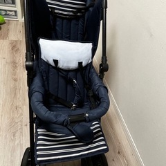 値下げしました！日本育児 kinderwagon DUOシティHOPII 二人乗りベビーカーの画像