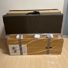 本日限定値下げ‼️【超省スペース】ペーパーベッド＋マットレス