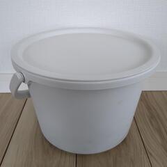 無印良品/バケツ/蓋付き/7リットル