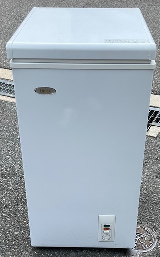 【RKGRE-381】特価！Haier/66L 1ドア上開き冷凍庫/JF-NC66/中古品/2013年製/当社より近隣無料配達！