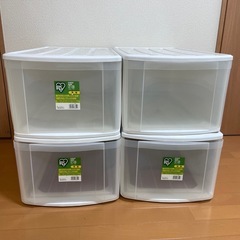 【決まりました】深型収納ケース　４個セット